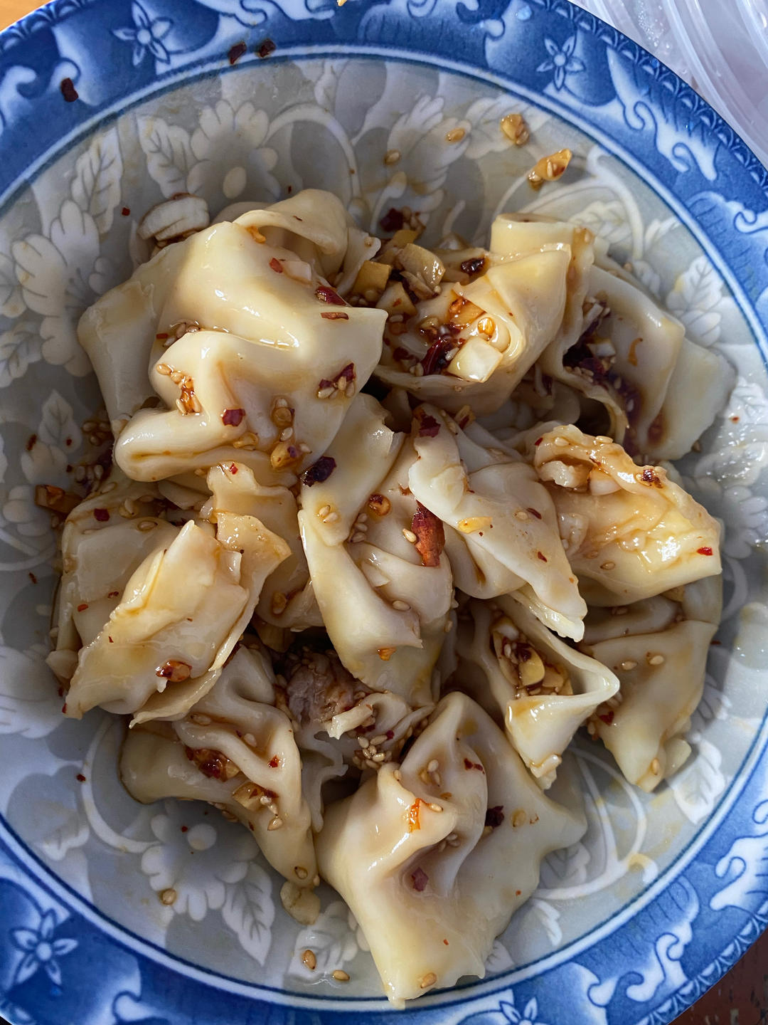 超简单凉拌馄饨（抄手）