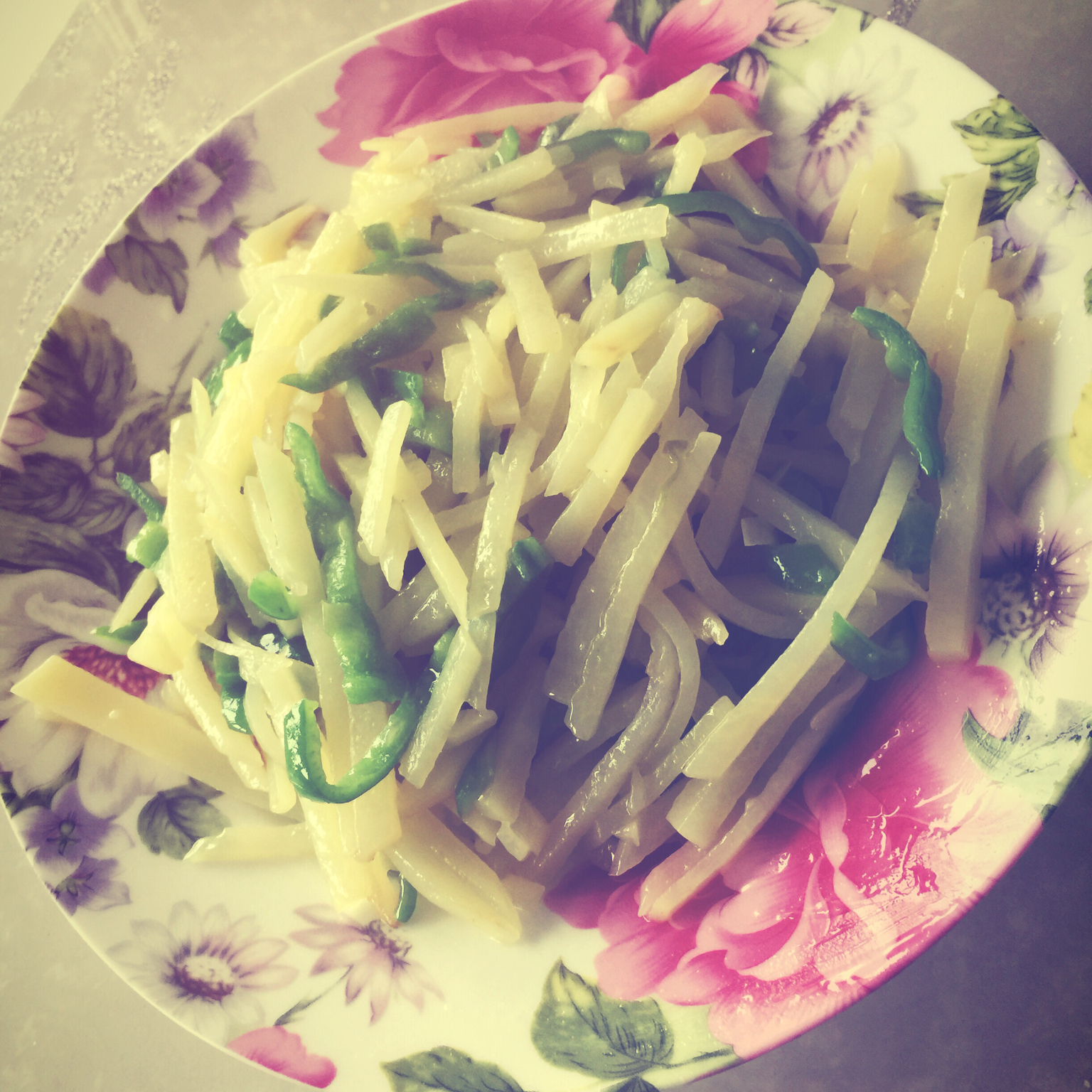 青椒土豆丝
