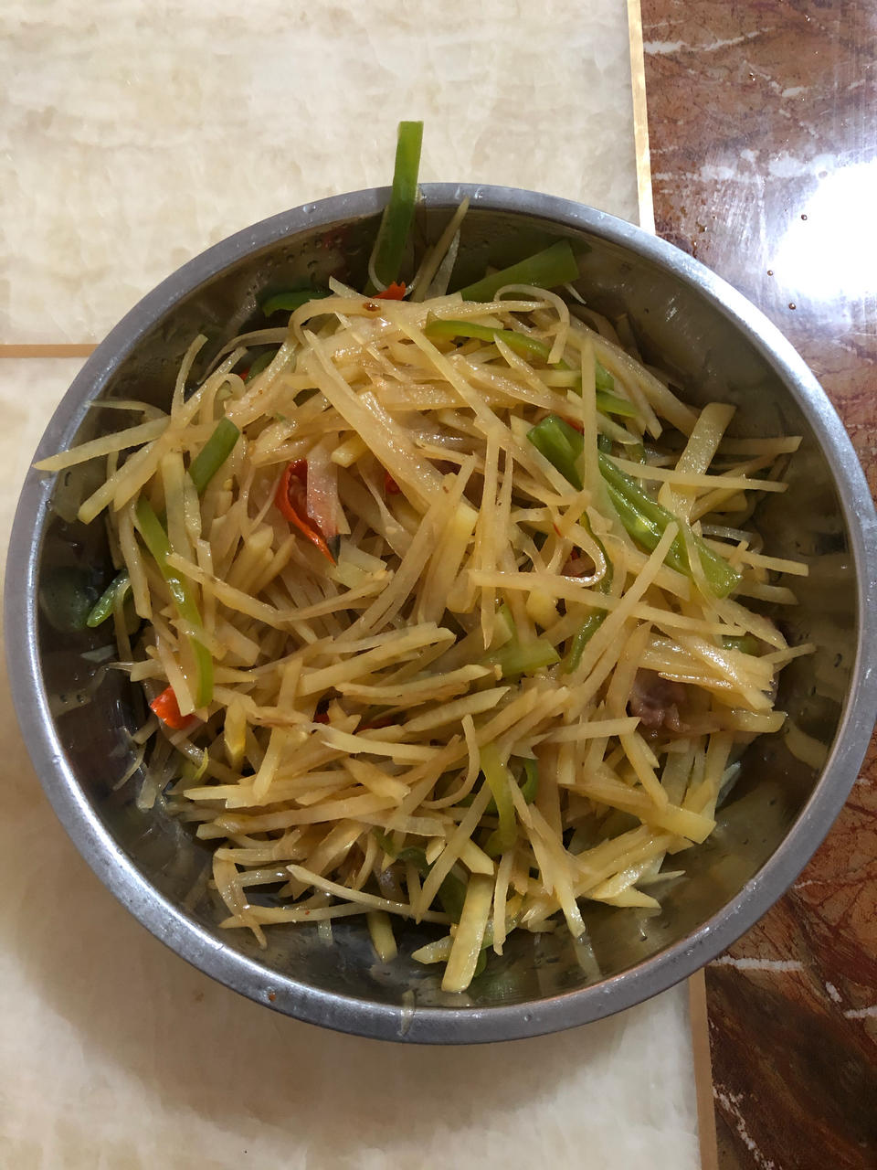 超级无敌下饭菜～酸辣土豆丝