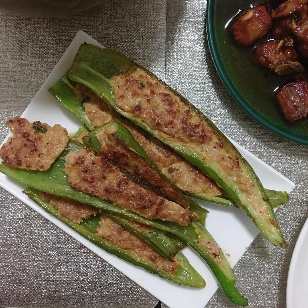 下饭菜肴--青椒酿肉