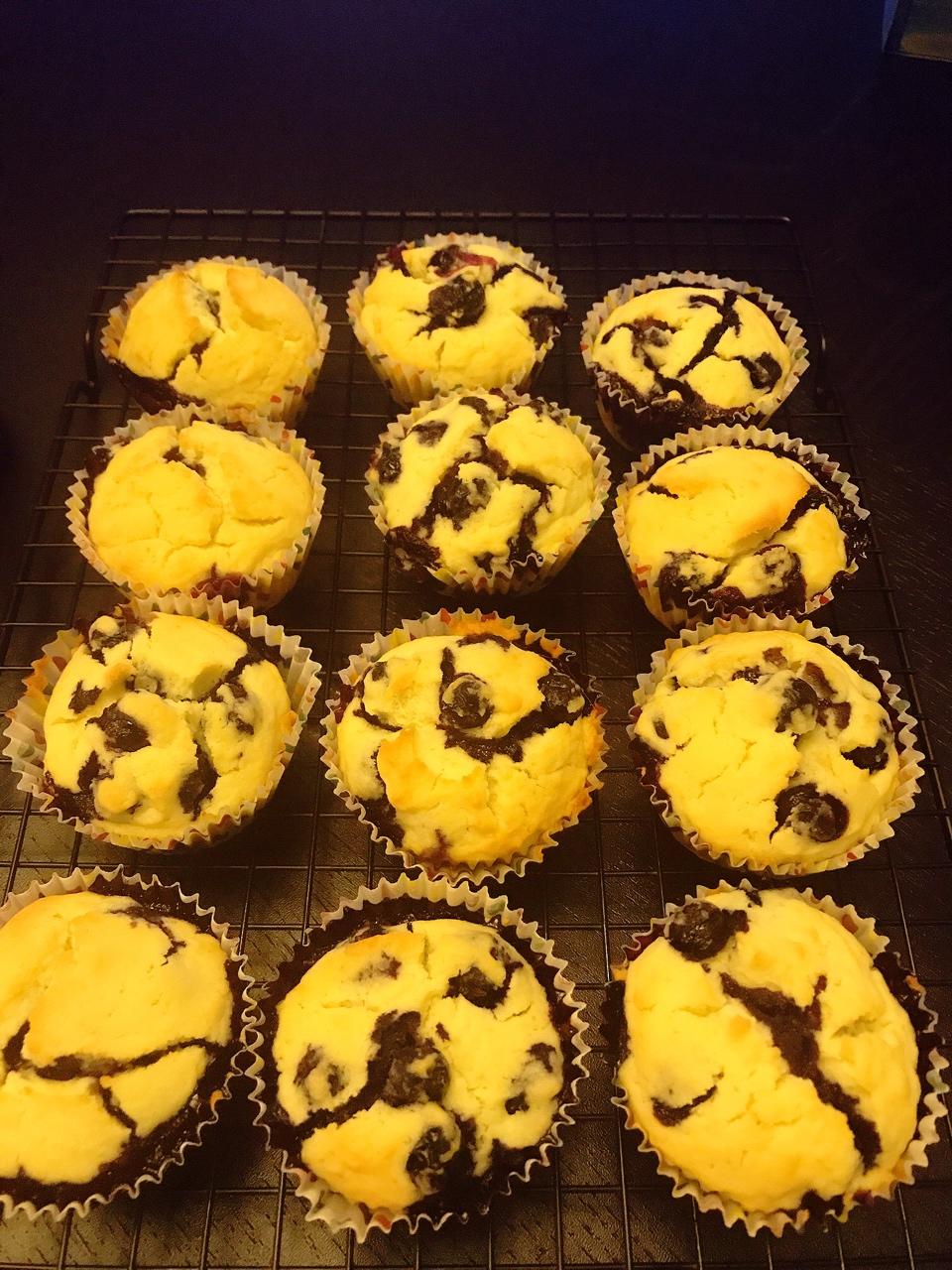 蓝莓玛芬蛋糕 Blueberry Muffin