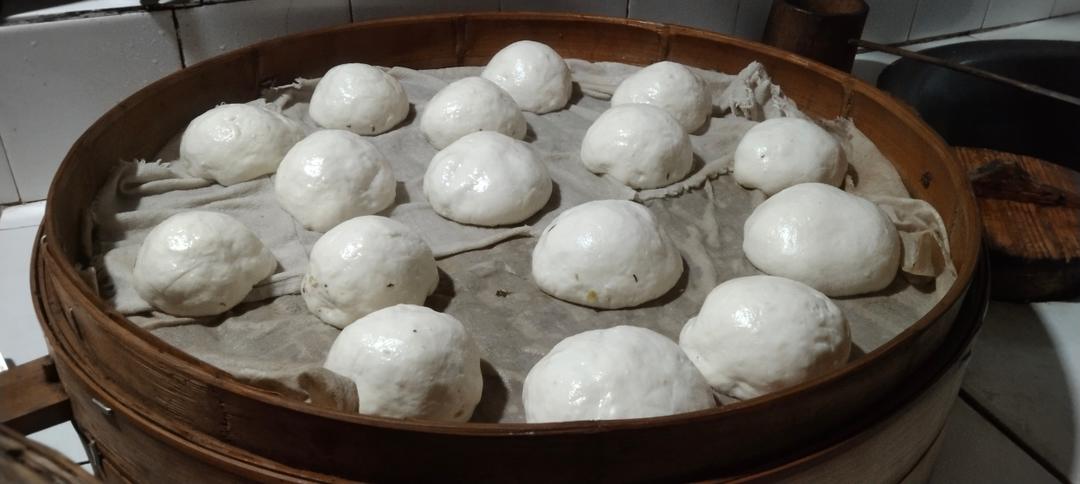 松软的酒酿馒头（马剑馒头）