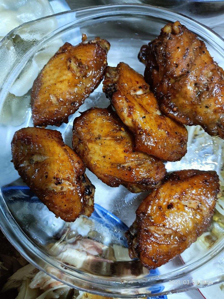 烤鸡翅（自制腌料）