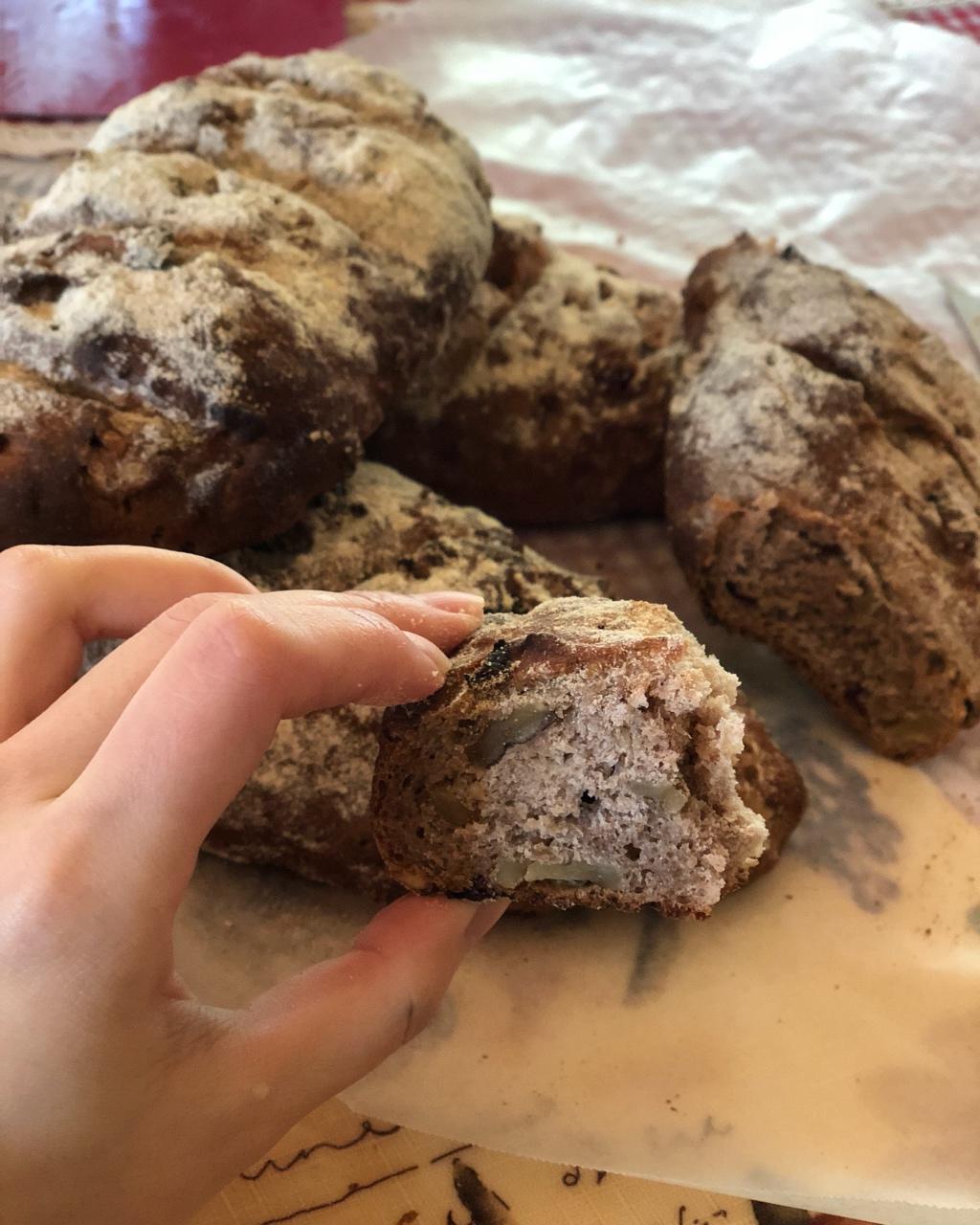 全麦核桃包～软欧包