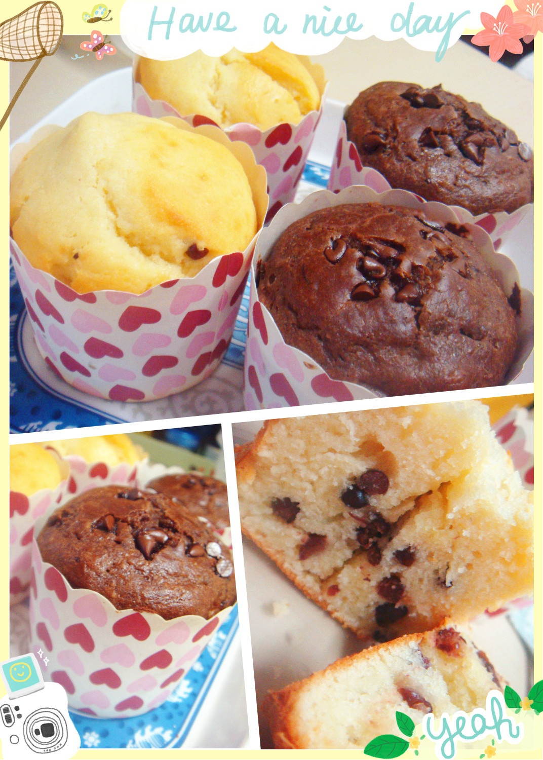 香蕉巧克力麦芬