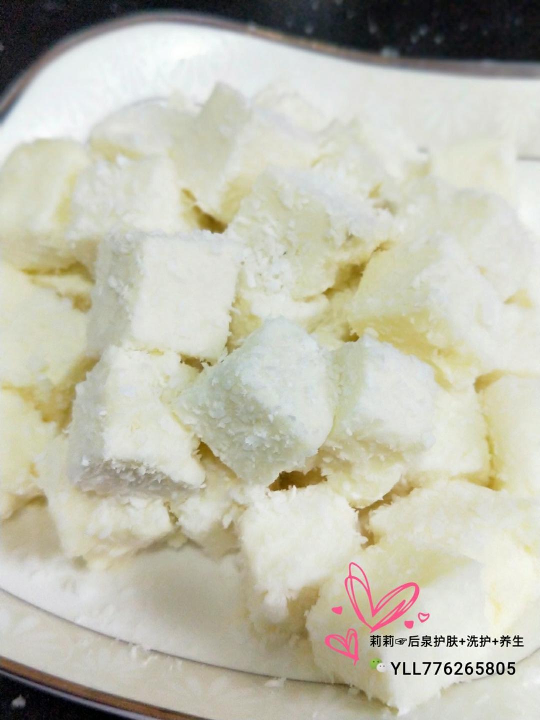 椰蓉牛奶小方