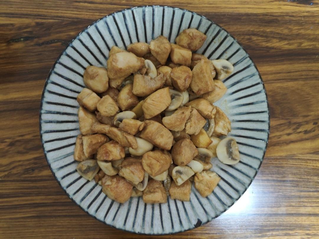 口蘑鸡胸肉