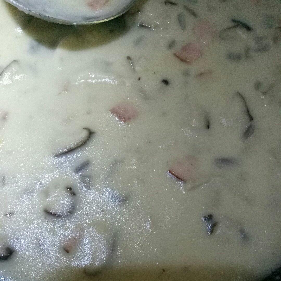 奶油蘑菇汤（完美比例版）