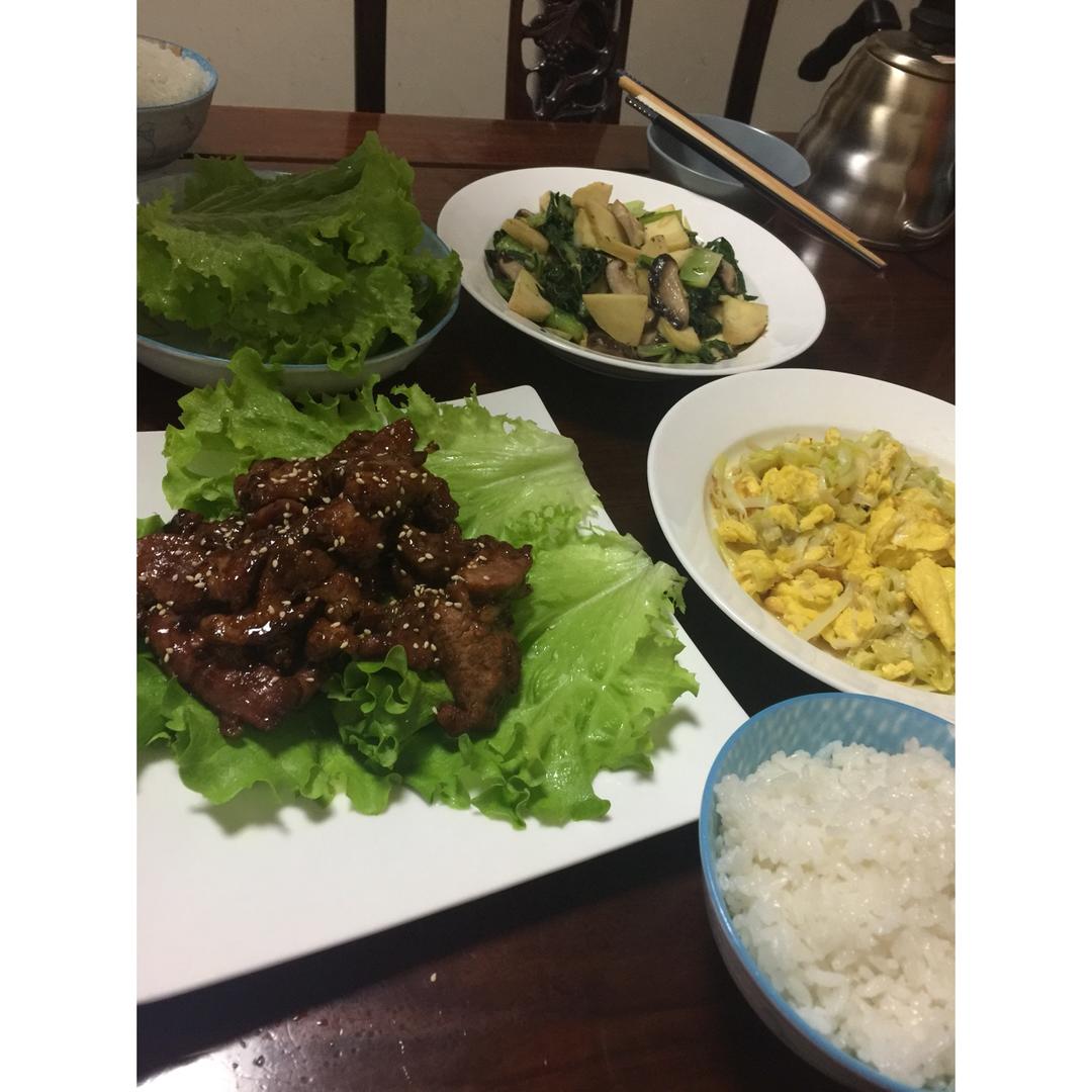 香煎猪颈肉