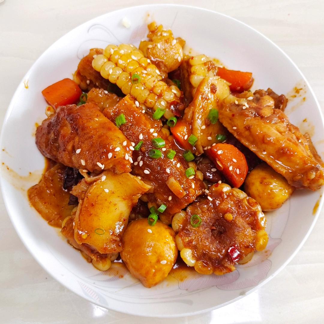 浓香鸡翅煲