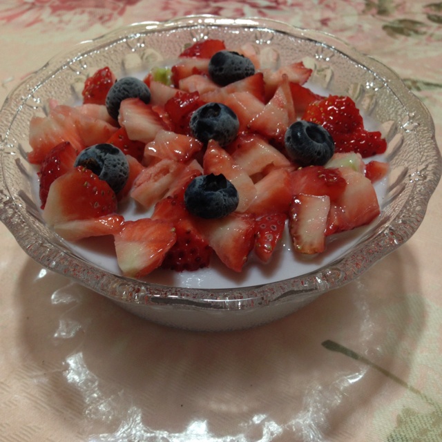 蓝莓布丁