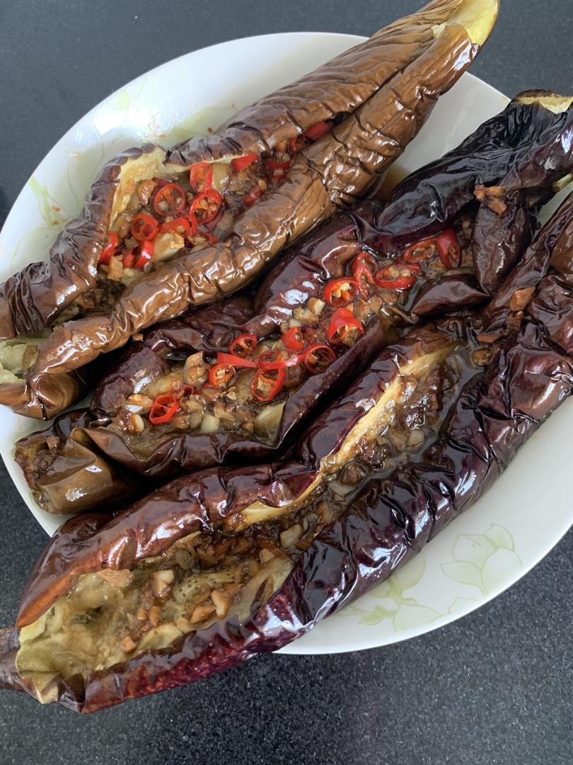 CC招牌菜销魂烤茄子，百吃不厌！