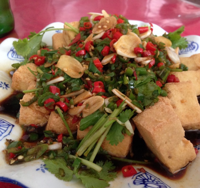 绿希紫怡做的椒盐炸豆腐