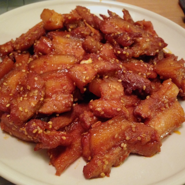 韩式烤五花肉
