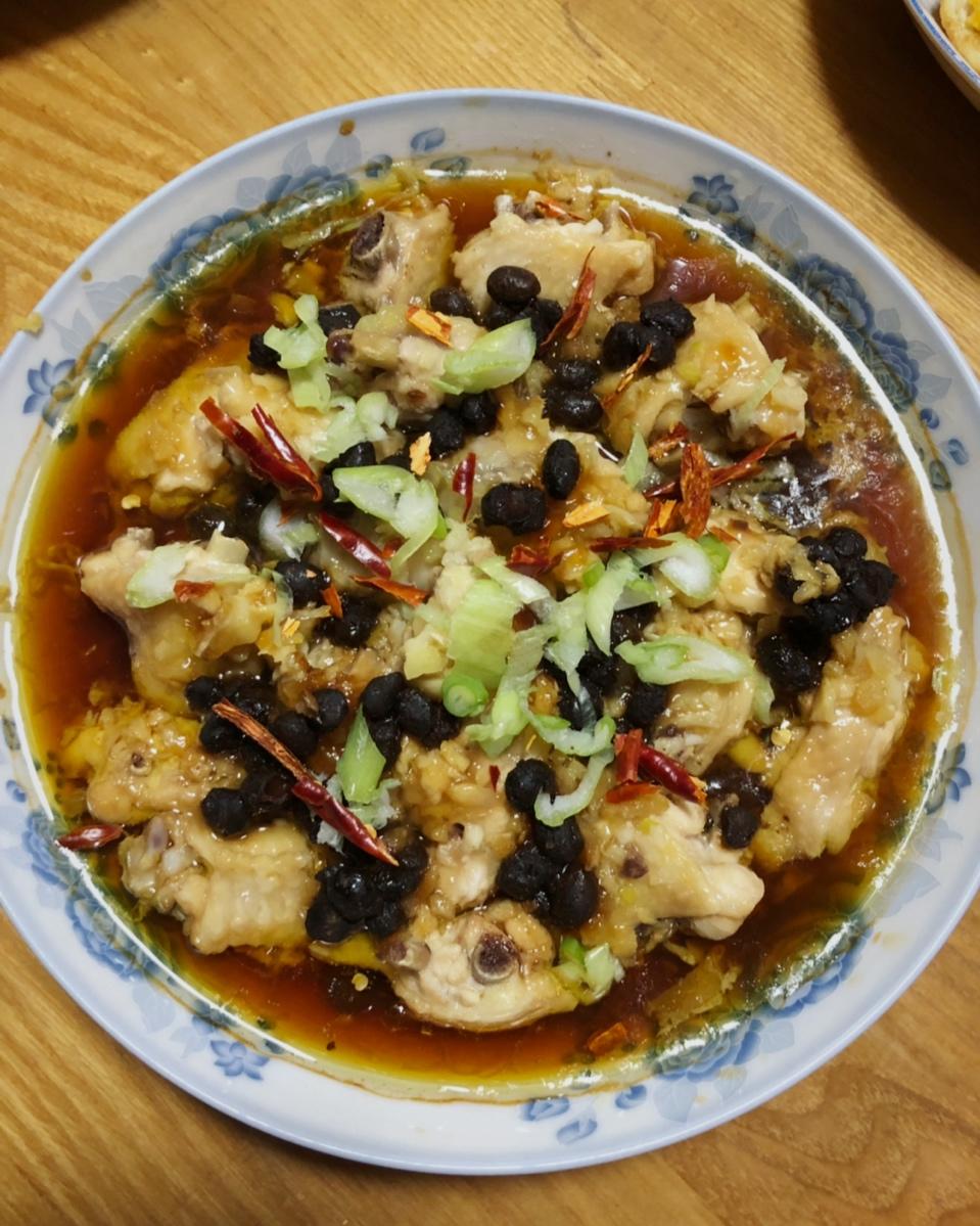豆豉蒸鸡翅
