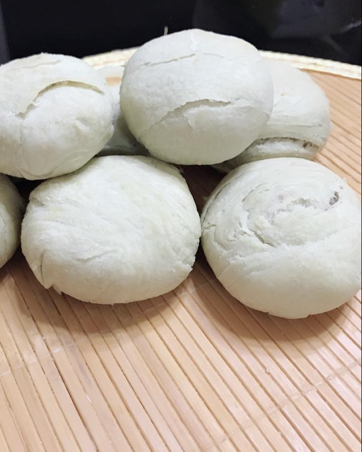 麻薯香芋酥/台湾大甲芋头酥(无猪油完美复刻2015.10修订各种抹茶酥、绿茶酥、蛋黄酥、紫薯酥通用哟）