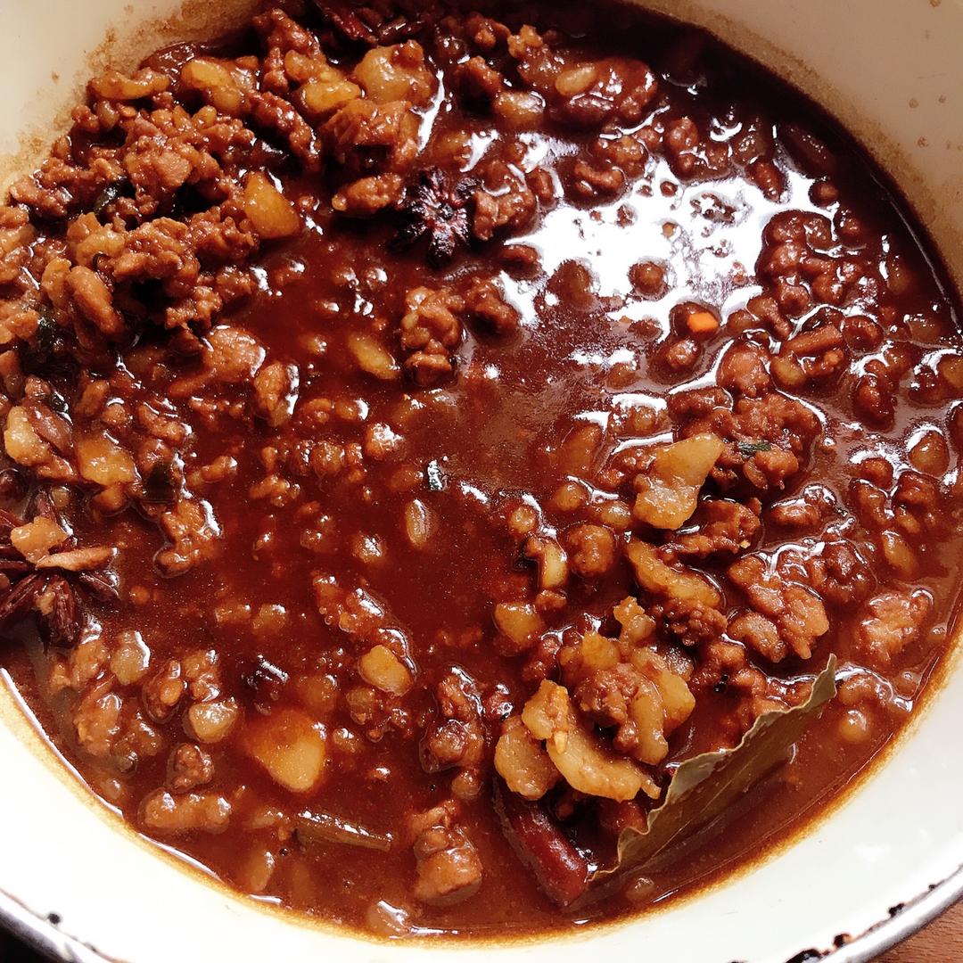 刺痛心做的岐山肉臊子