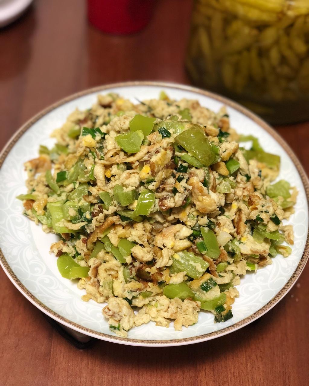 竹叶舟h做的鸭蛋"摊黄菜"