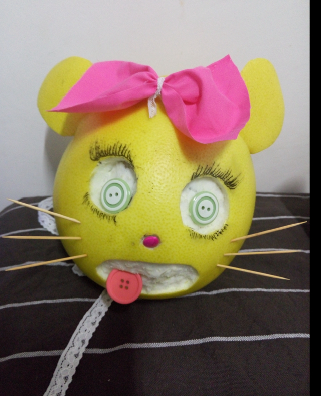顽皮柚子龙猫