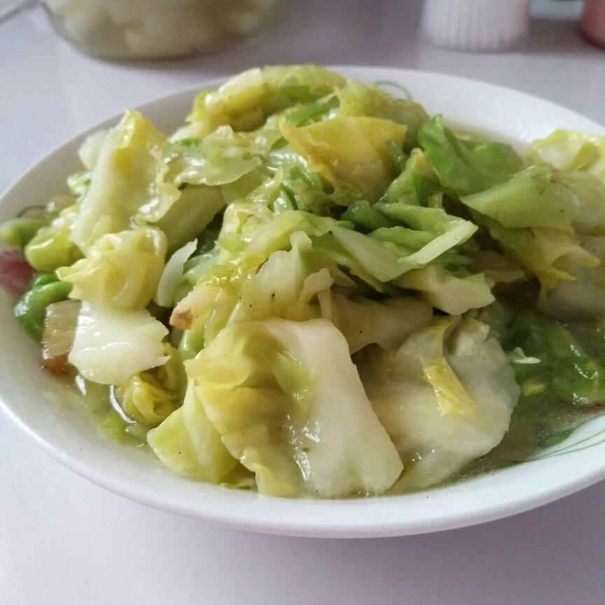 清炒包菜