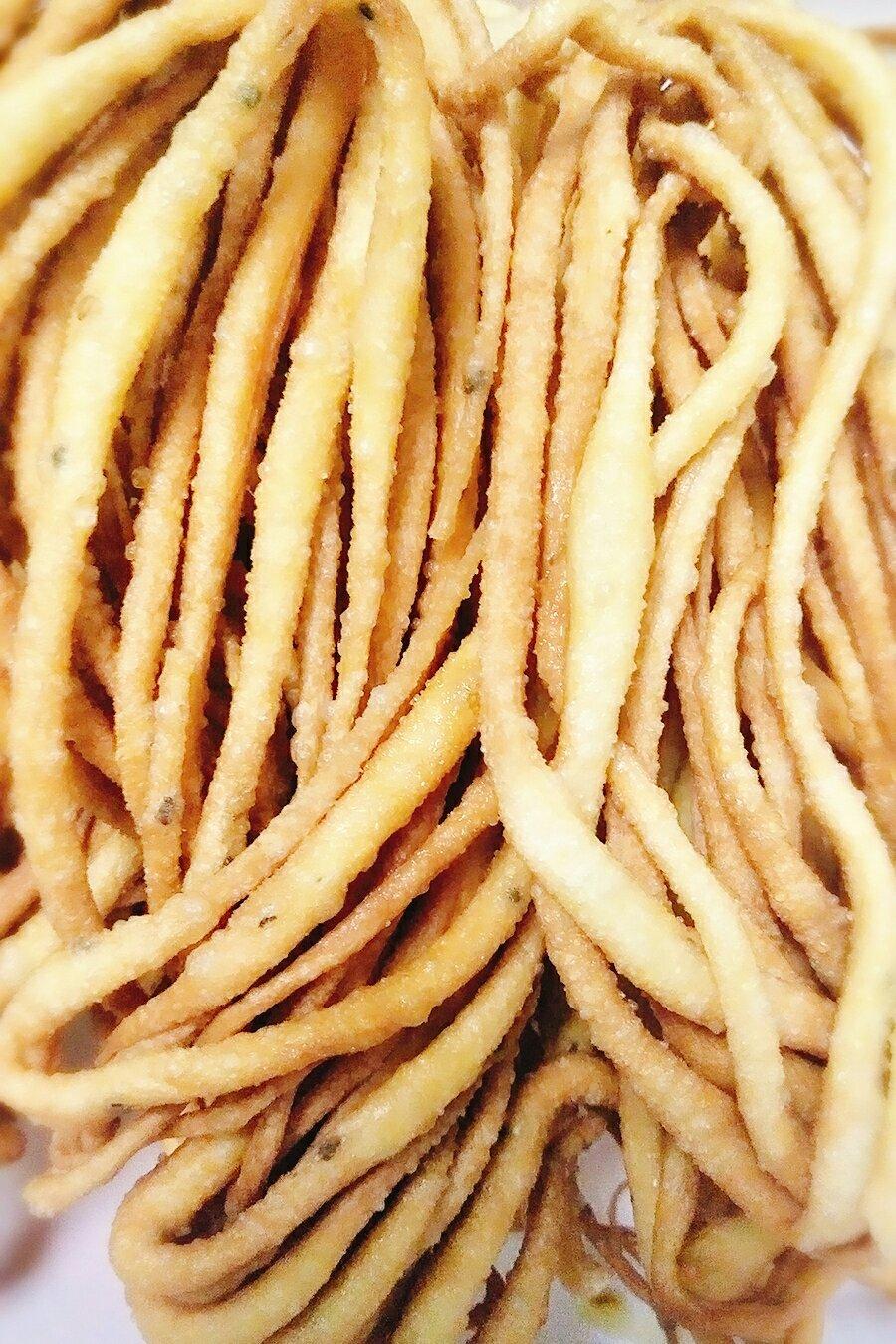 馋丫头的美味做的馓子