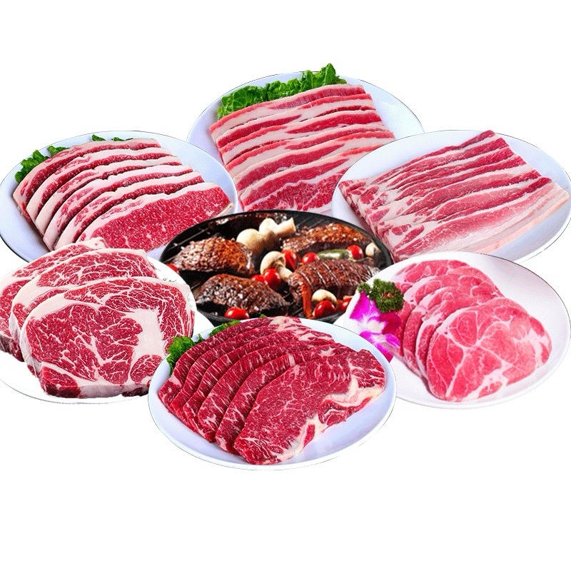 韩国烤肉腌制：猪前腿、鸭肉、五花、排骨