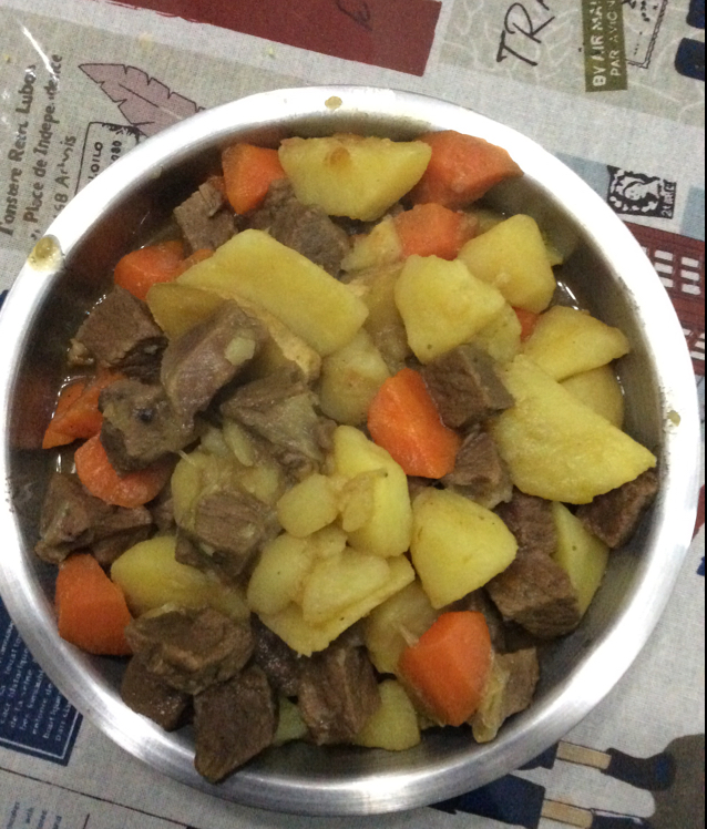 土豆烧牛肉
