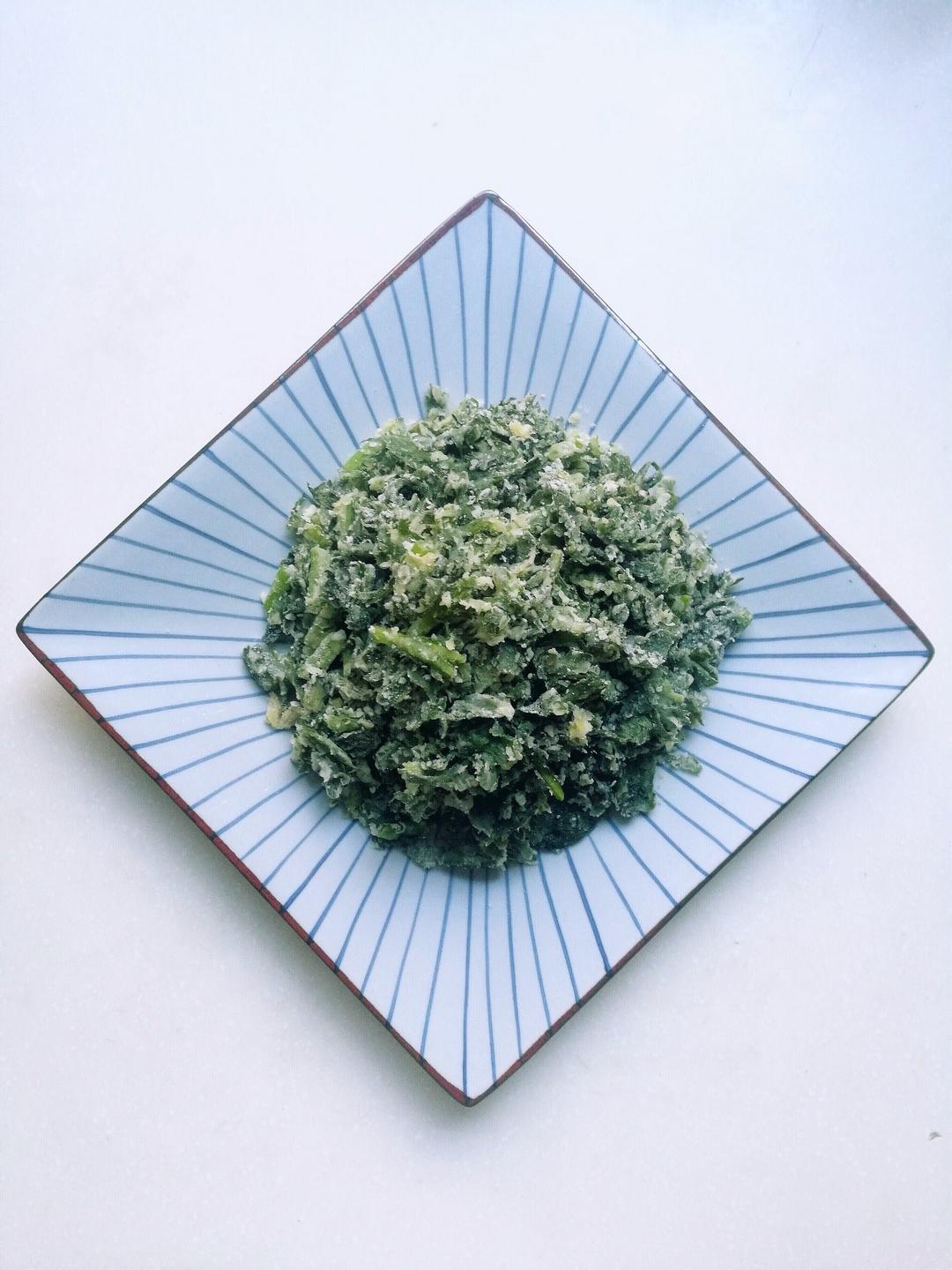 奶奶的菜谱：蒸茼蒿