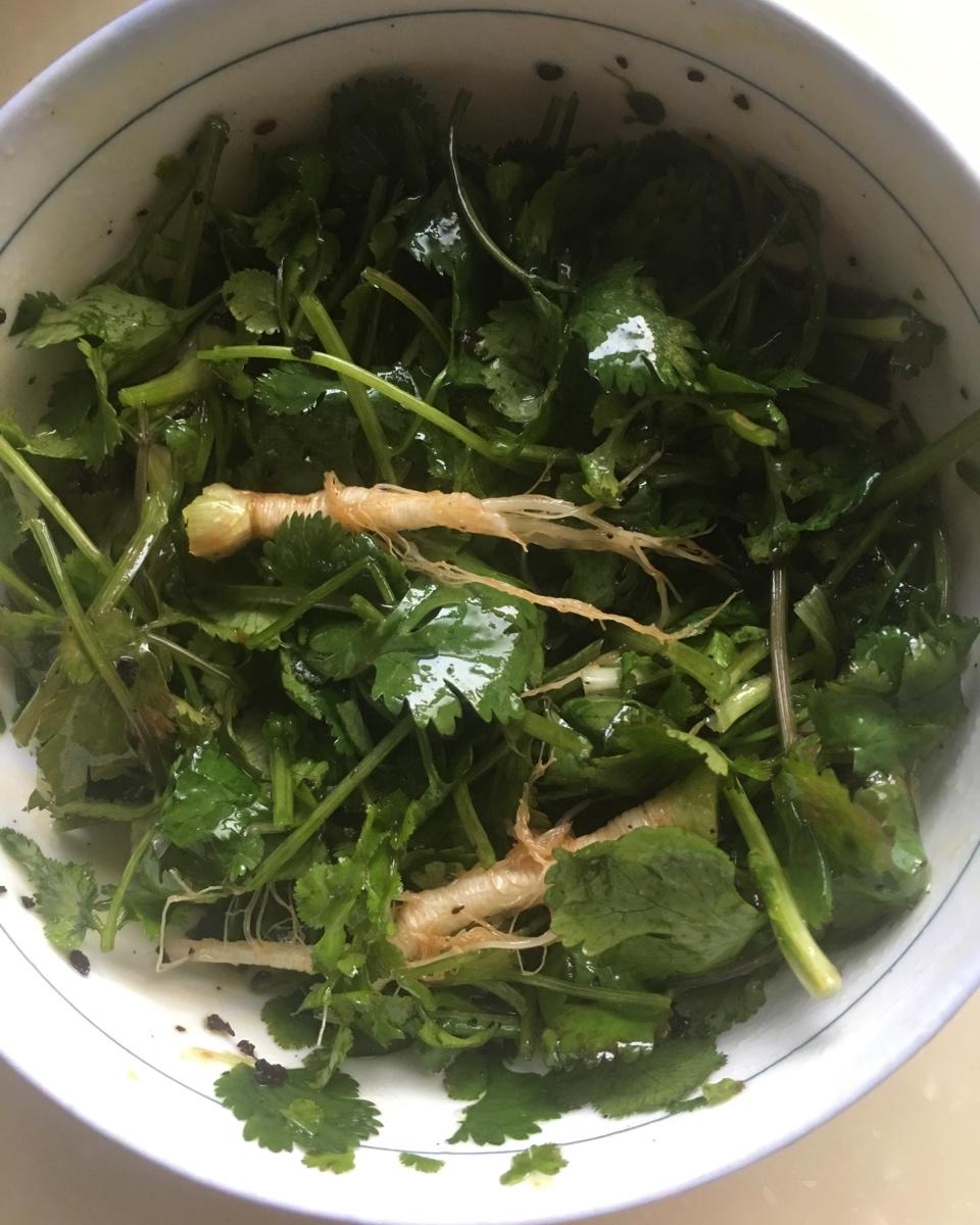 凉拌香菜