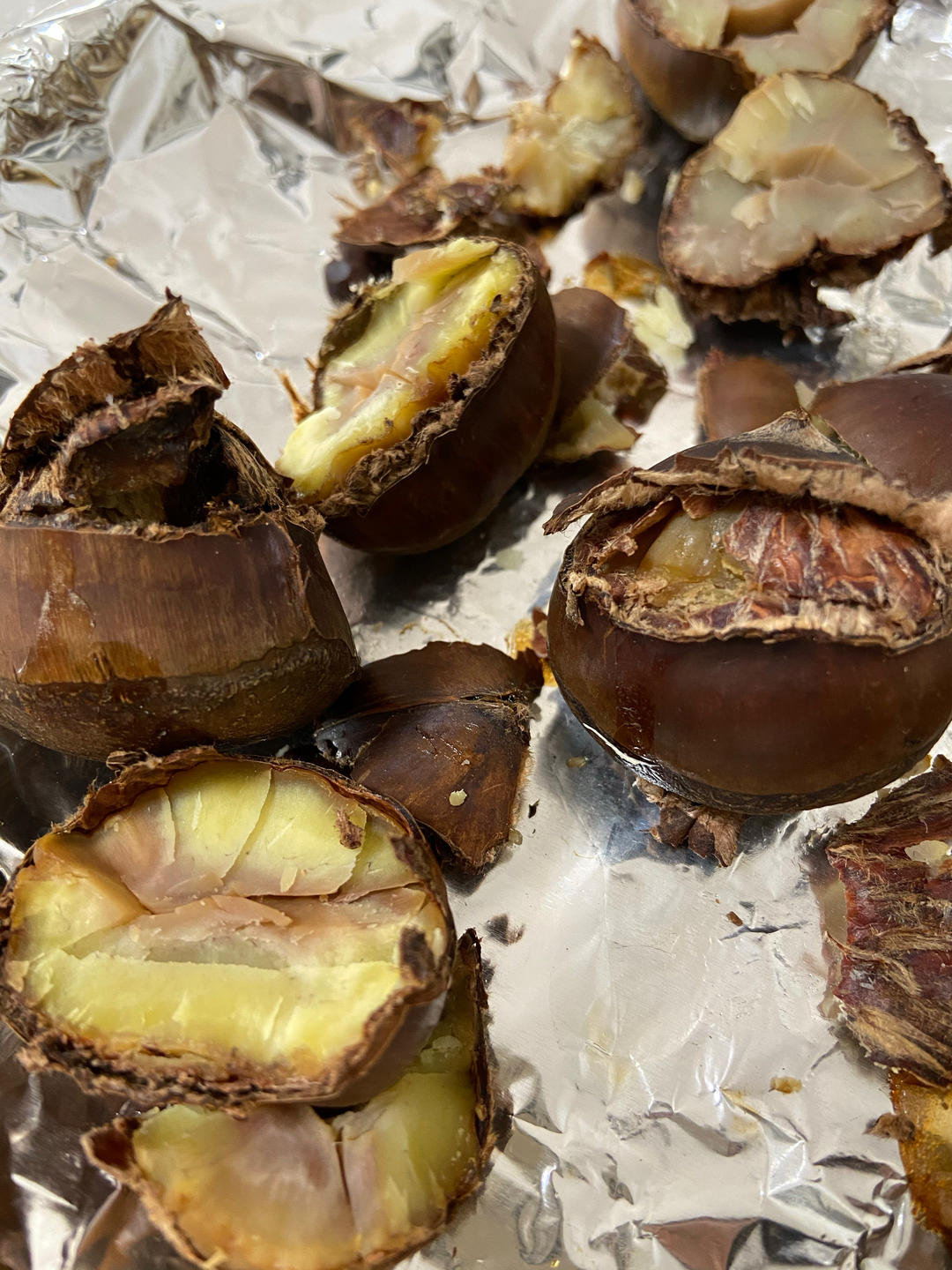 烤板栗【附带新鲜板栗保存方法】