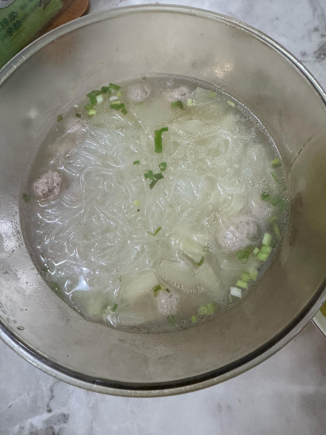 冬瓜粉丝肉丸汤