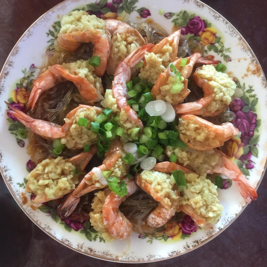 蒜蓉粉丝蒸大虾