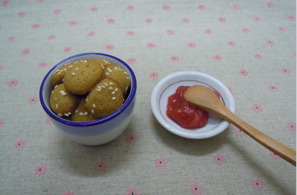 芝麻蛋香小饼