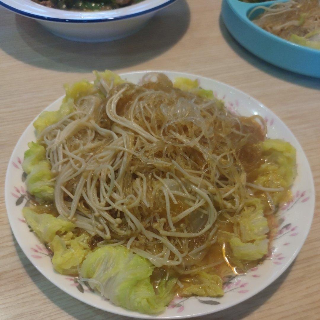 蒜蓉粉丝娃娃菜
