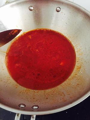 茄汁烧鲈鱼的做法 步骤4