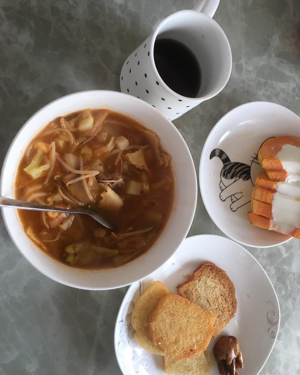 白钟元的泡菜锅（无油，巨好吃）