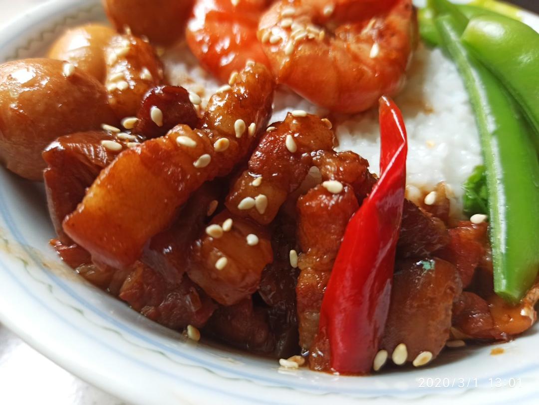 台式卤肉饭
