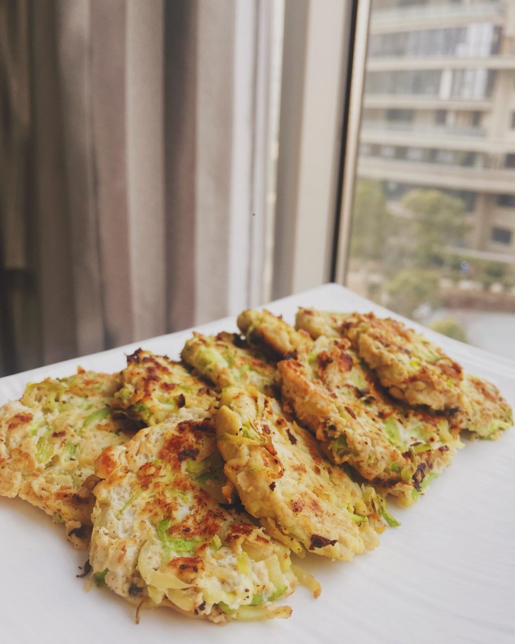 西葫芦豆腐小厚饼
