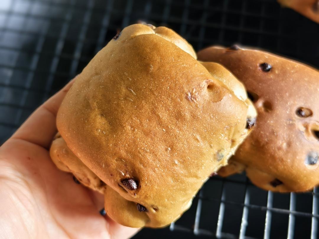 咖啡巧克力面包卷