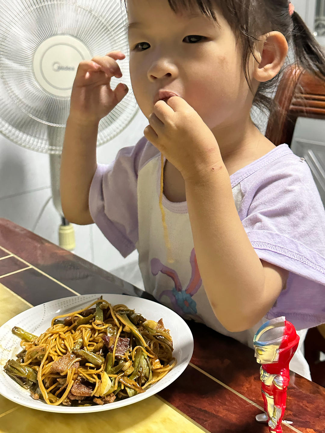 地道老北京扁豆焖面 豆角焖面 太好吃小心吃撑哦
