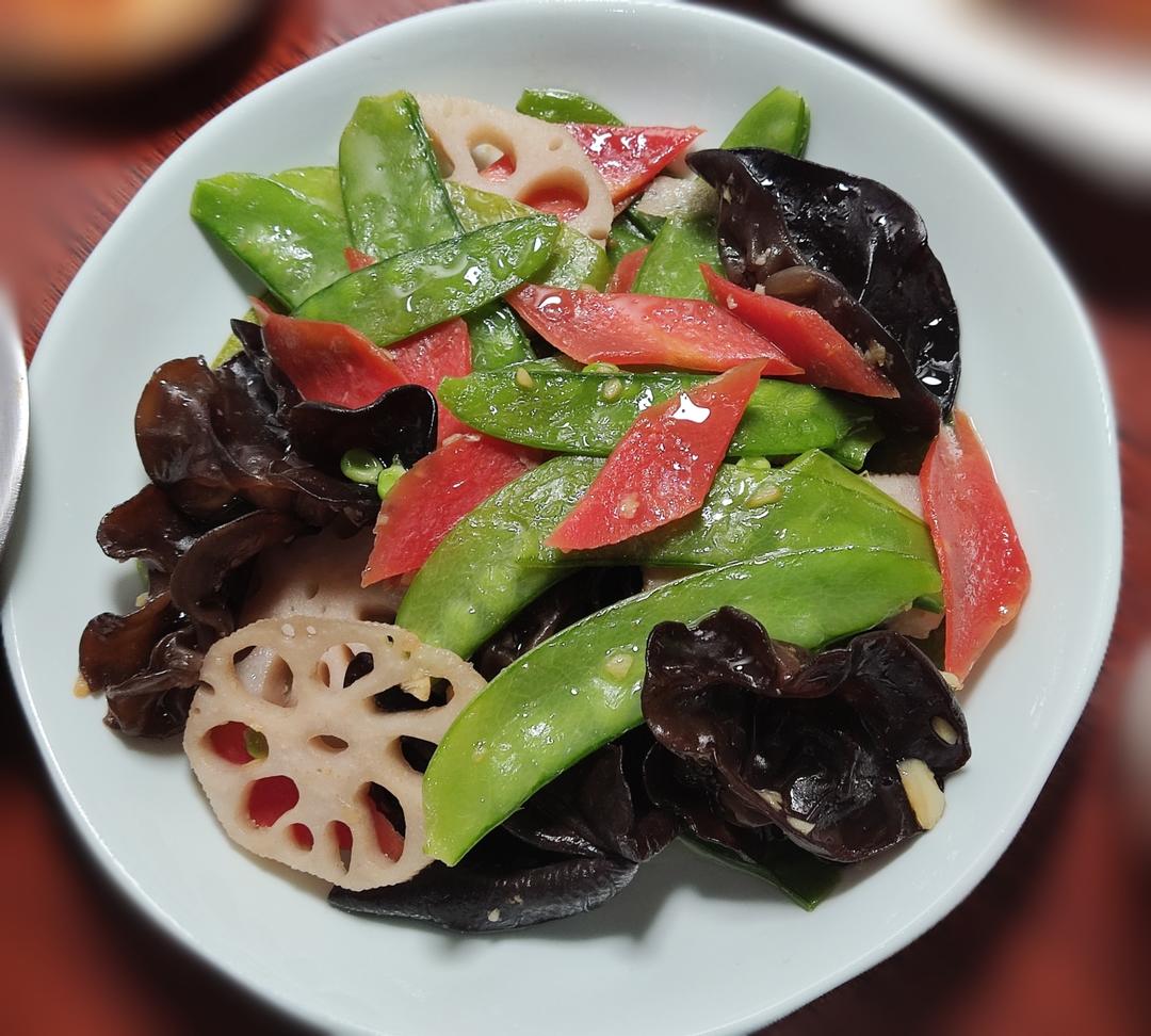 荷塘小炒（清爽又营养）