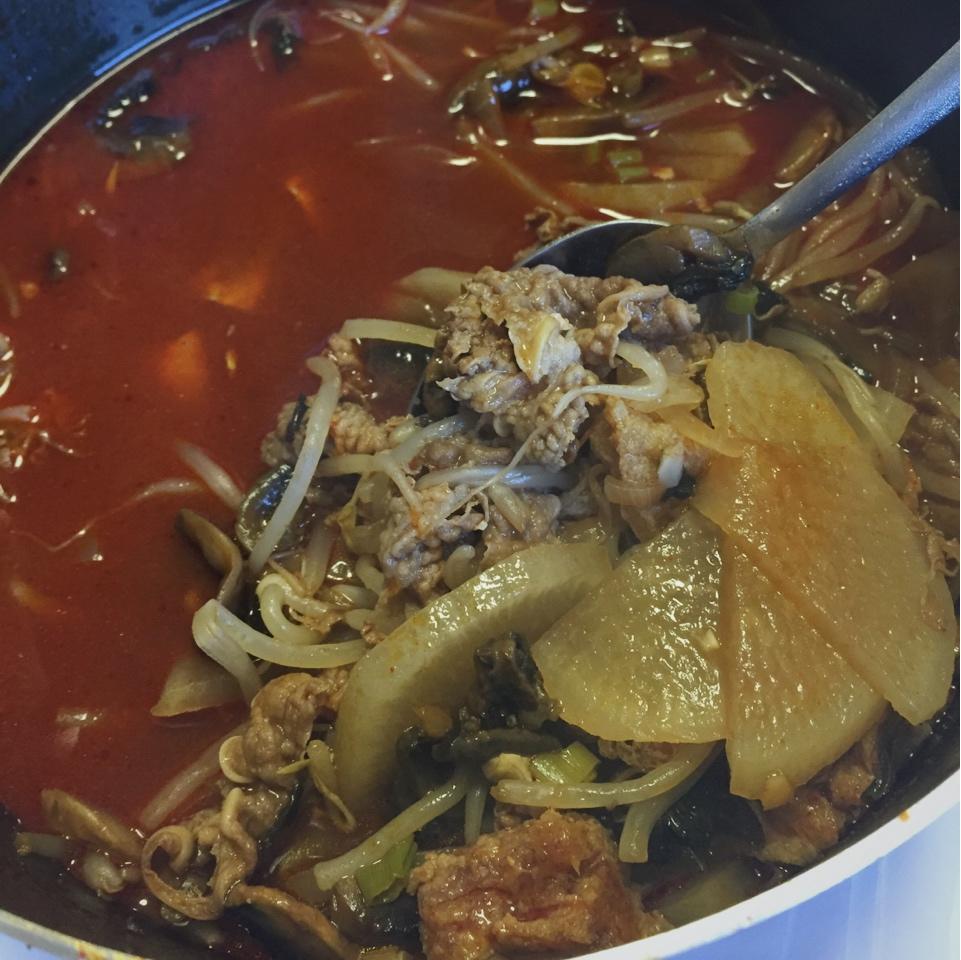 韩式辣牛肉汤【曼食慢语】