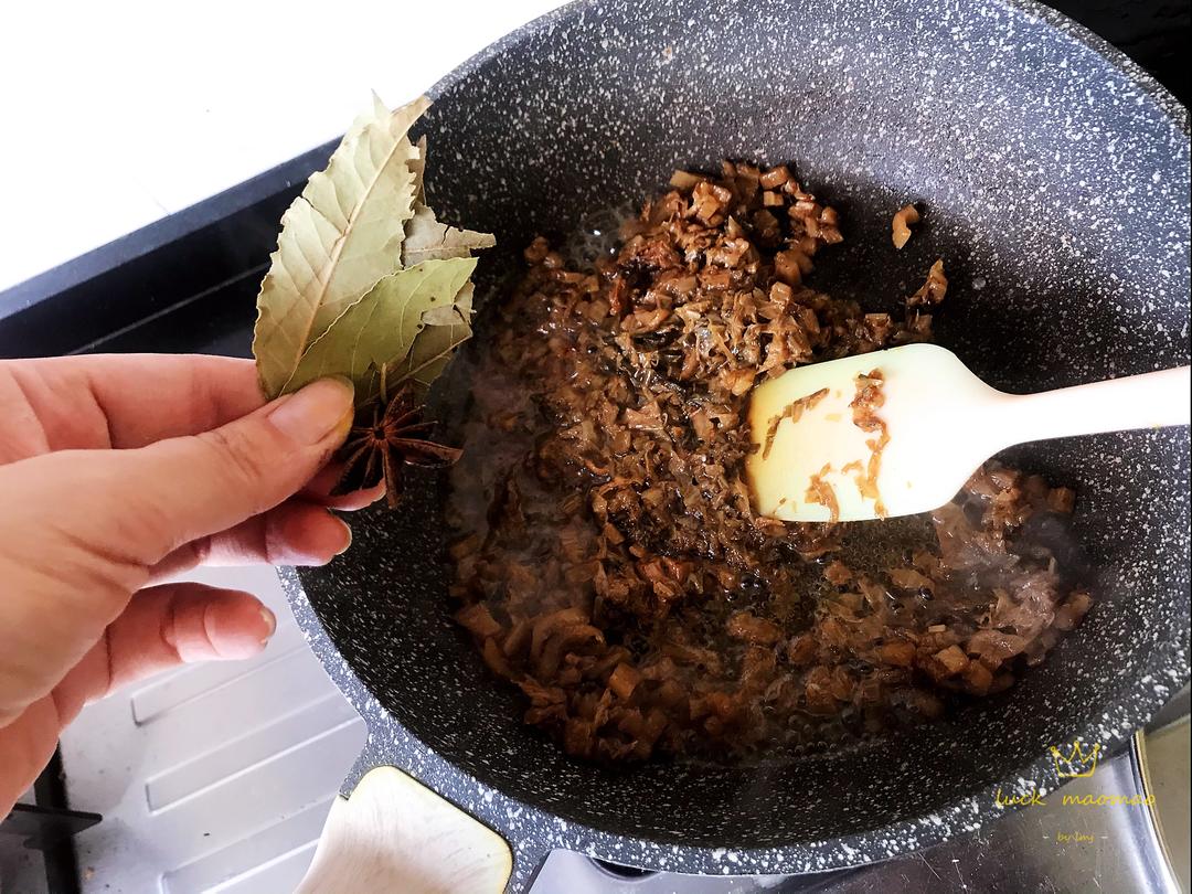 梅菜扣“素肉”（低脂饱腹健康减脂人士首选的年饭菜）的做法 步骤9