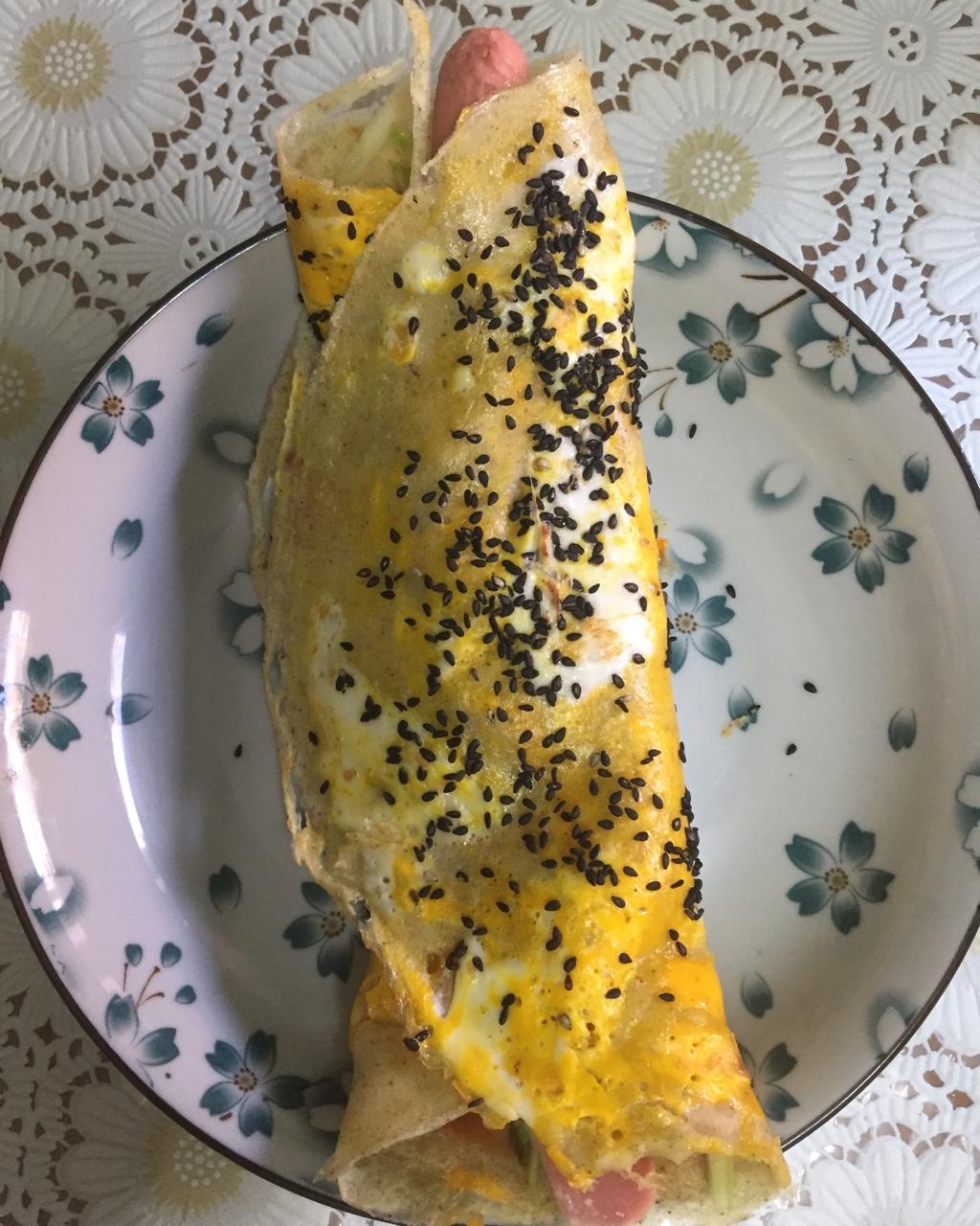 早餐鸡蛋饼