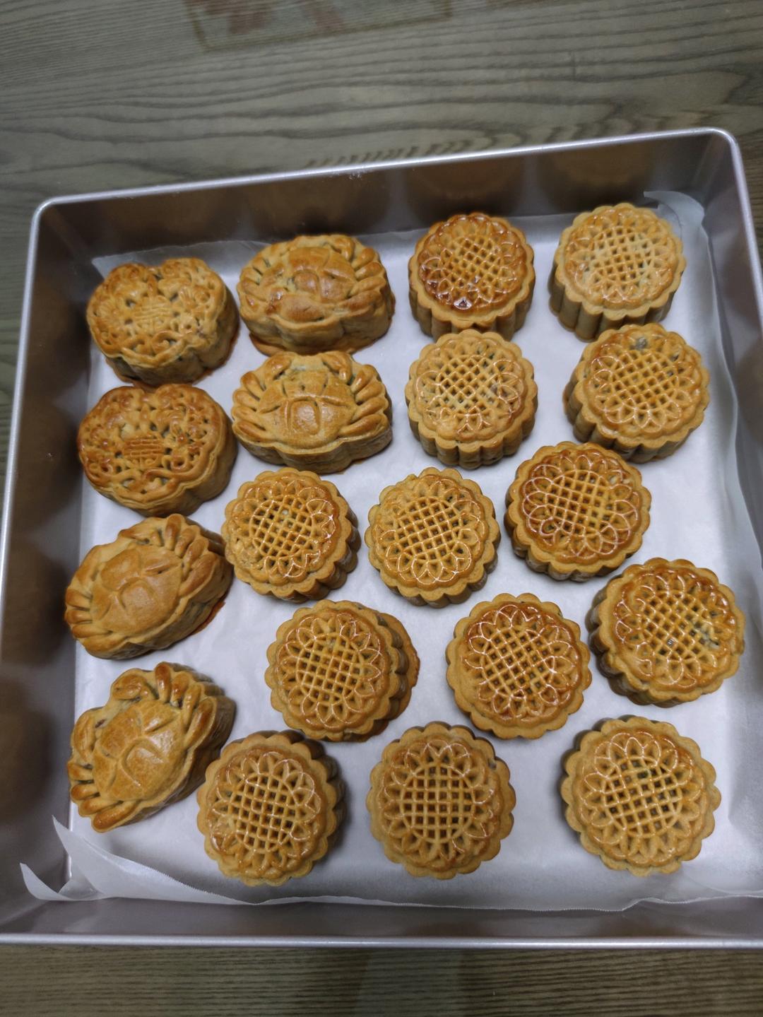 【终极版广式月饼配方】表皮油亮的秘诀！