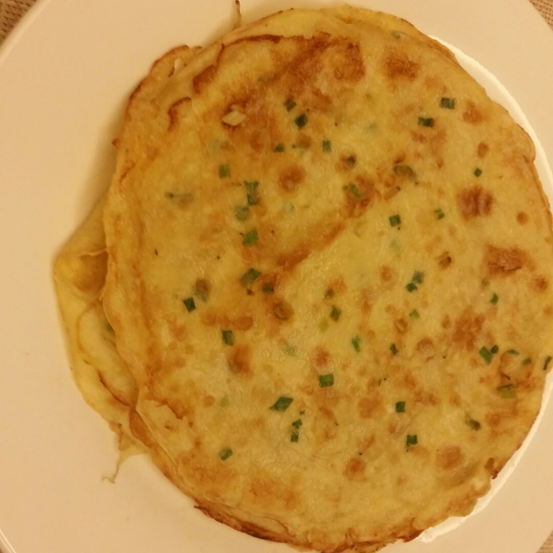 葱花鸡蛋饼