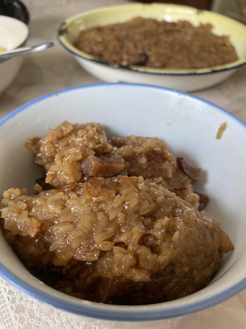 红糖糯米八宝饭