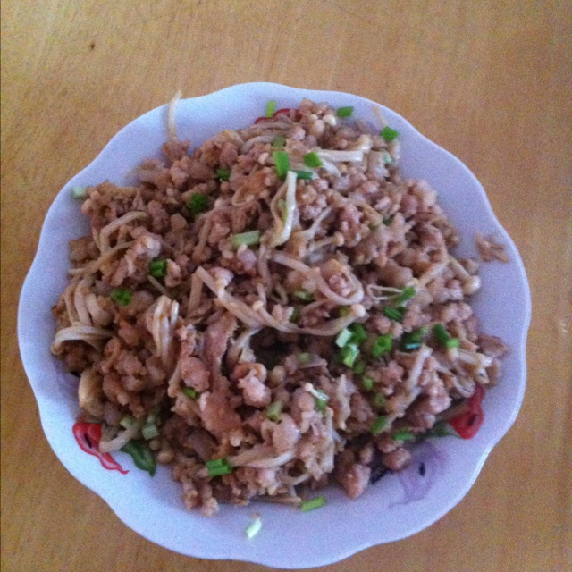 肉末金针菇