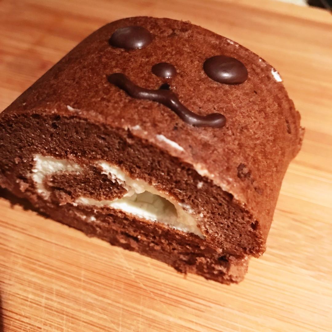 萌熊可可蛋糕卷