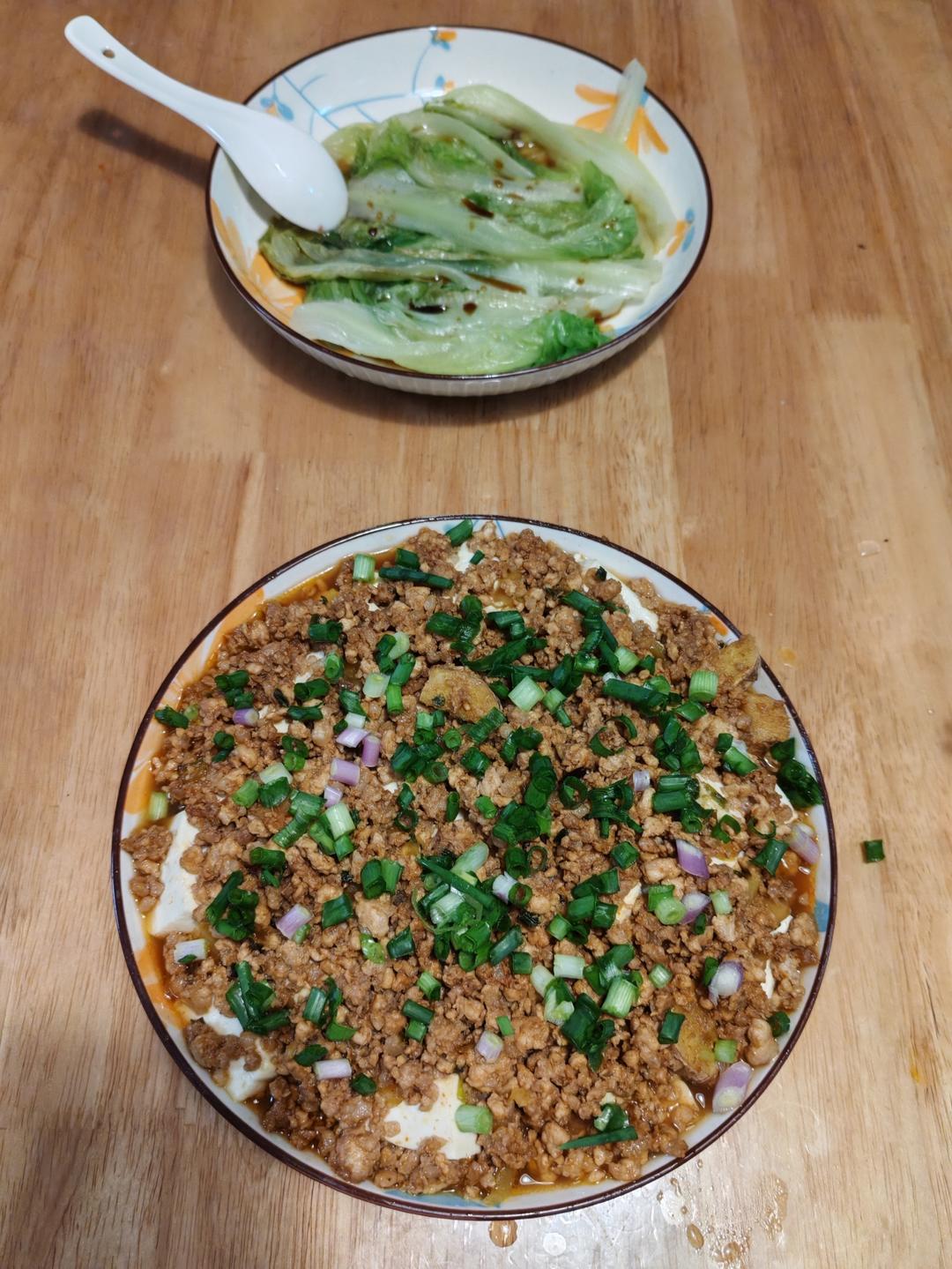 肉末蒸豆腐